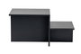 AUCUNE Mesa de centro HARMONY Rectangular Negra